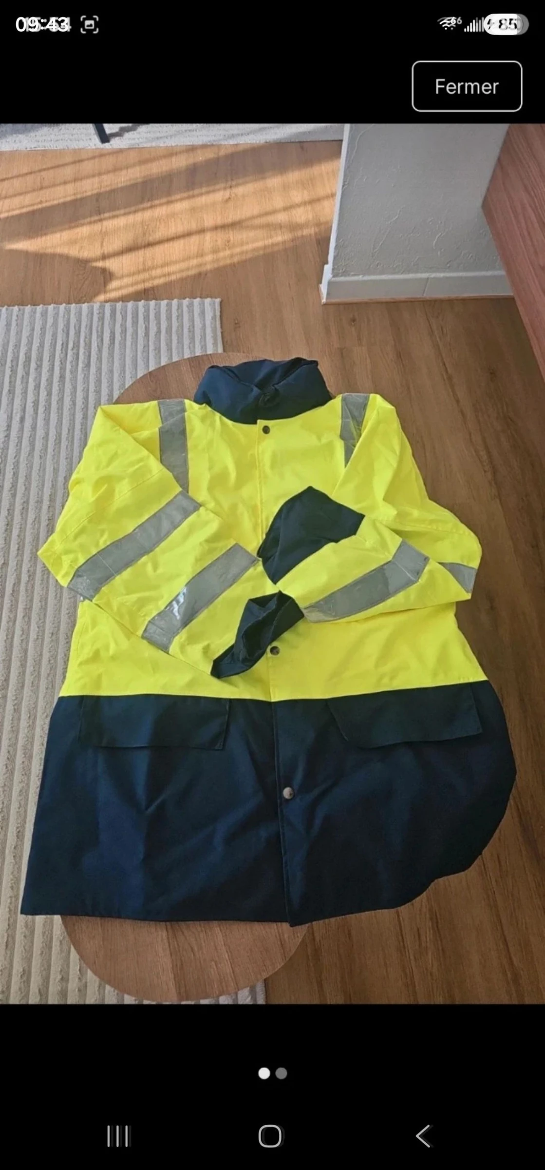 Veste de travail 